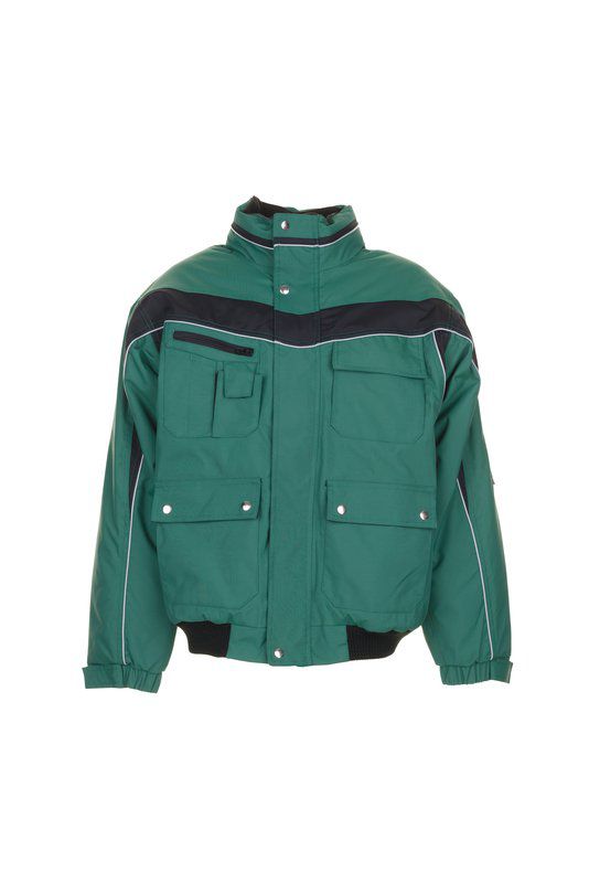 Produktbild Planam Plaline Arbeitsjacke Winterblouson grün schwarz Größe L