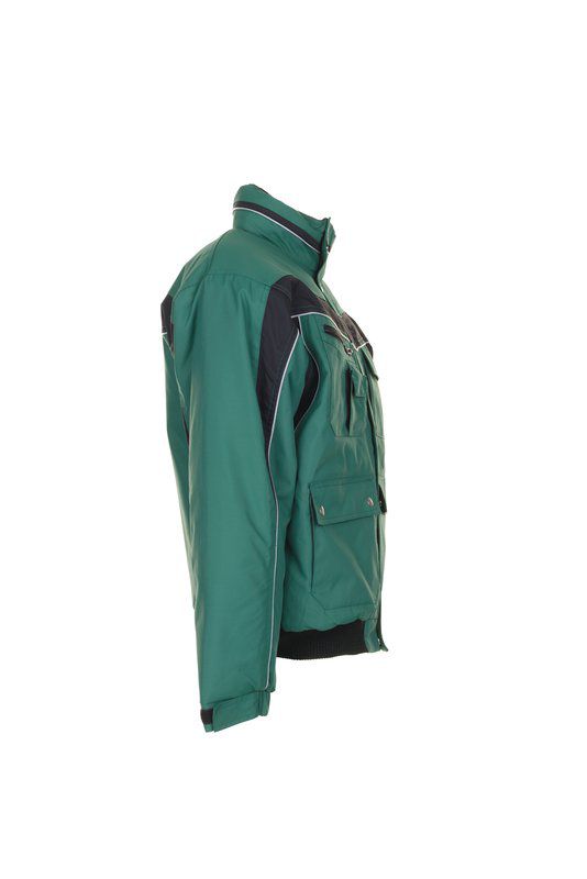 Produktbild Planam Plaline Arbeitsjacke Winterblouson grün schwarz Größe XXL bild 3