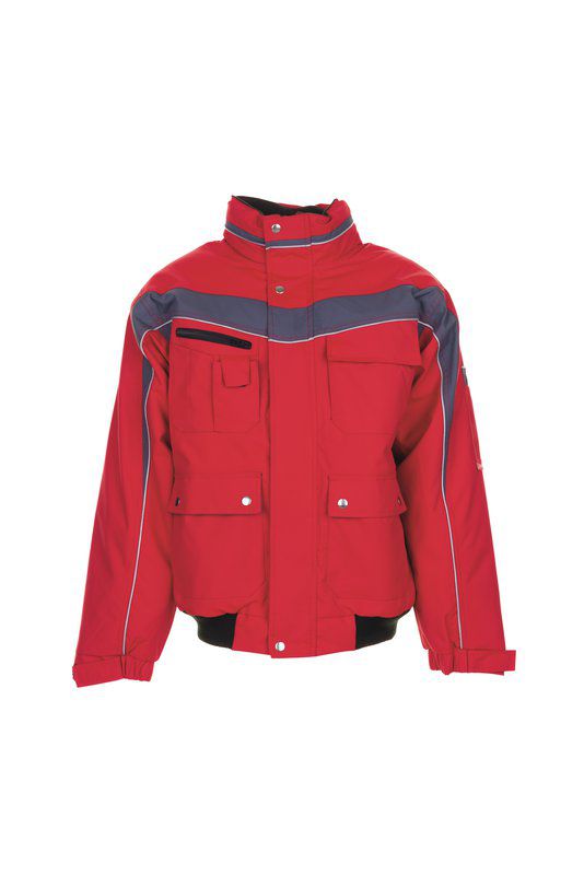 Produktbild Planam Plaline Arbeitsjacke Winterblouson rot schiefer Größe XXL