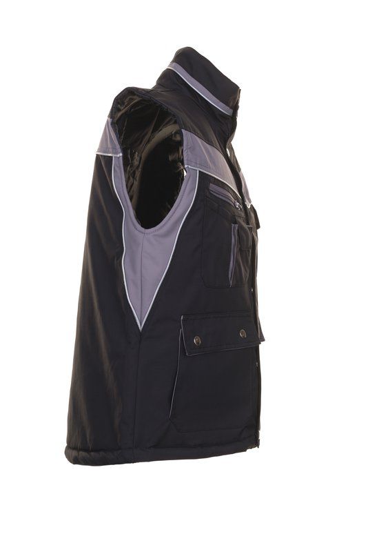Produktbild Planam Plaline Arbeitsweste Winterweste schwarz zink Größe XS bild 3