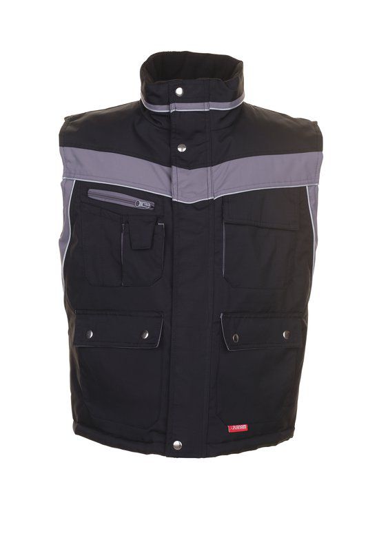 Produktbild Planam Plaline Arbeitsweste Winterweste schwarz zink Größe XL