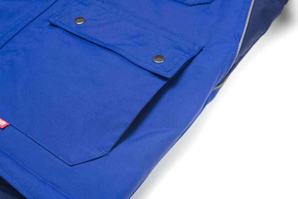 Produktbild Planam Plaline Arbeitsweste Winterweste kornblau marine Größe S bild 7