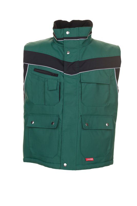 Produktbild Planam Plaline Arbeitsweste Winterweste grün schwarz Größe L