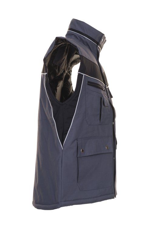 Produktbild Planam Plaline Arbeitsweste Winterweste schiefer schwarz Größe XS bild 3