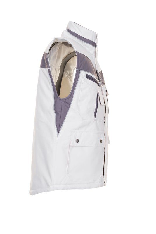 Produktbild Planam Plaline Arbeitsweste Winterweste reinweiß zink Größe XXL bild 3
