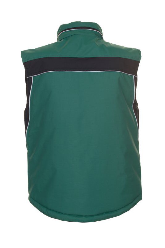 Produktbild Planam Plaline Arbeitsweste Winterweste grün schwarz Größe XXL bild 2