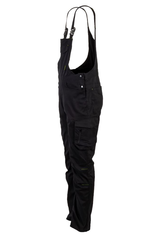 Produktbild Planam Stretchline Latzhose schwarz Größe 64 bild 2