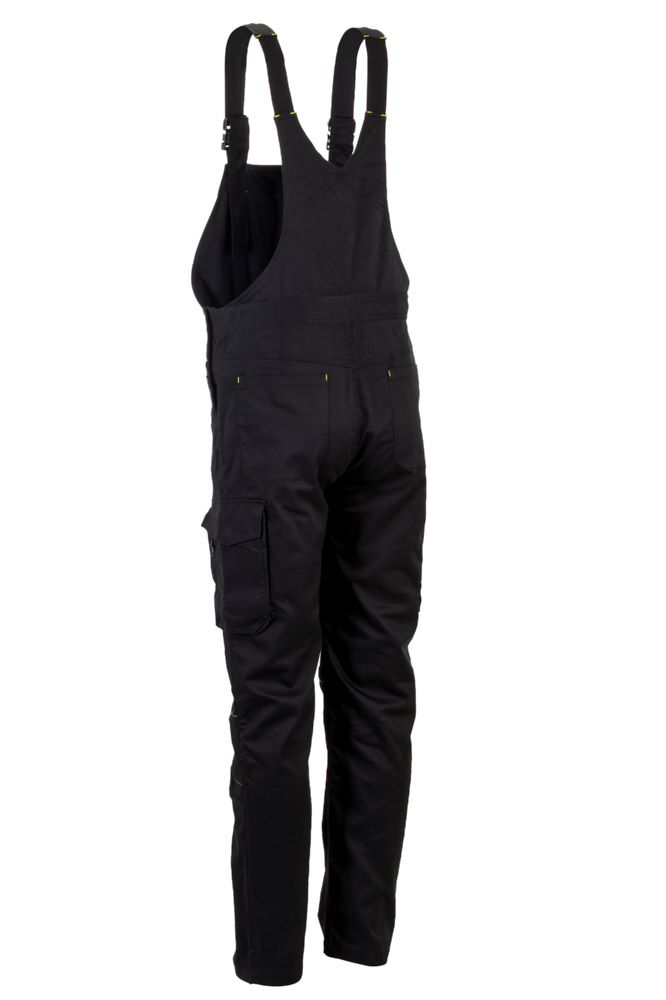 Produktbild Planam Stretchline Latzhose schwarz Größe 98 bild 6