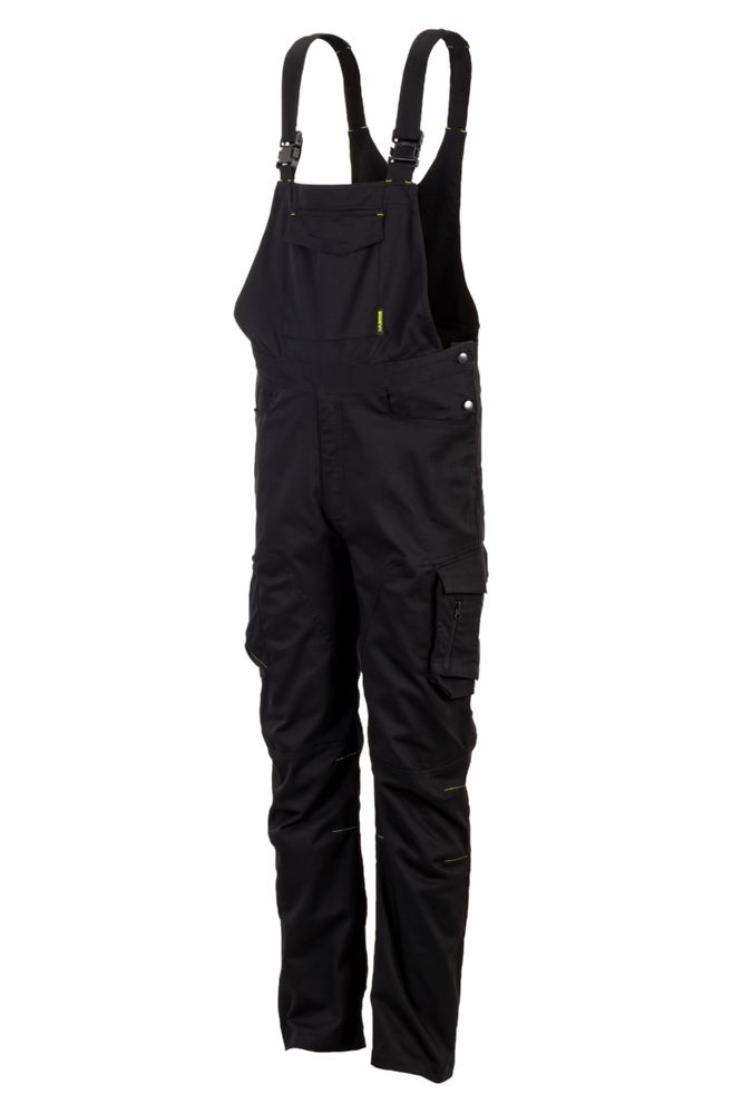 Produktbild Planam Stretchline Latzhose schwarz Größe 110 bild 2