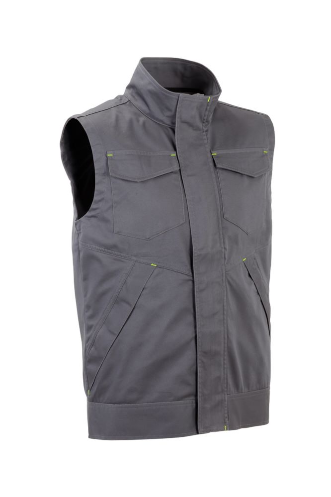 Produktbild Planam Stretchline Weste anthrazit Größe XXL bild 12