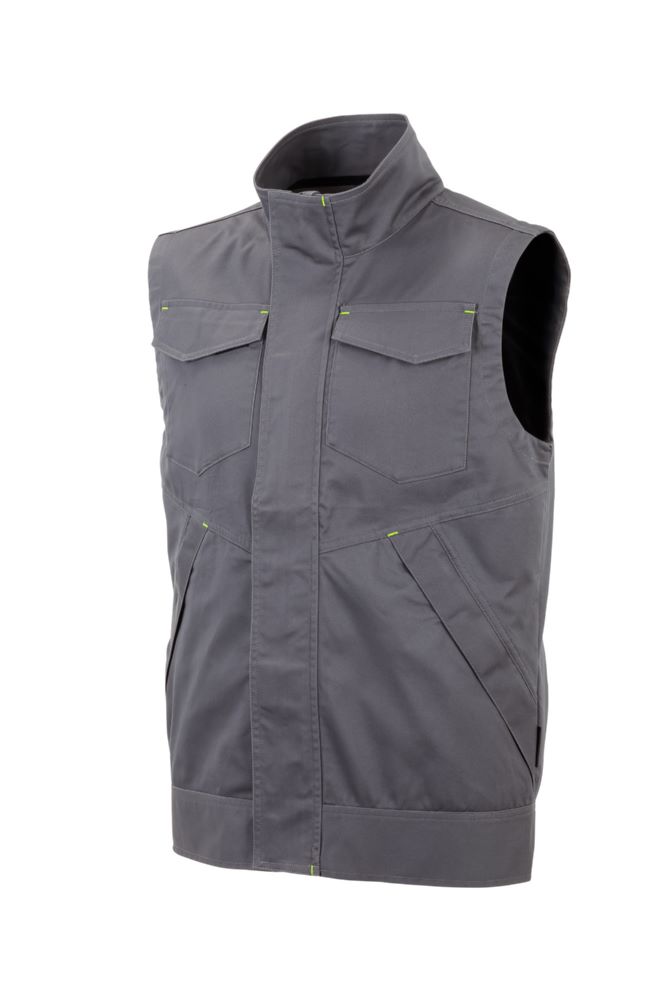 Produktbild Planam Stretchline Weste anthrazit Größe XXL bild 2