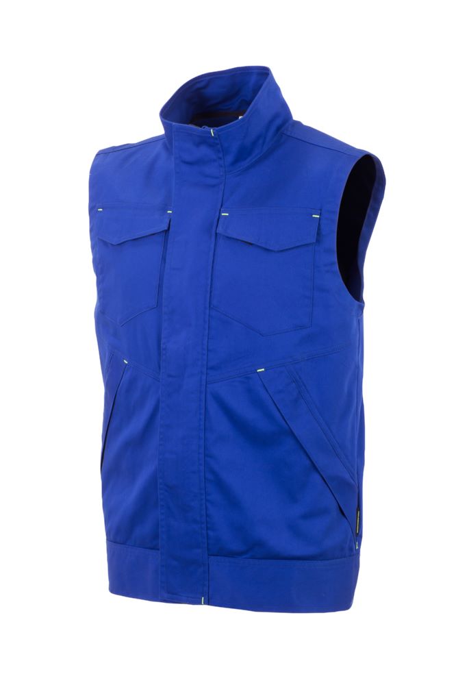 Produktbild Planam Stretchline Weste kornblau Größe XL bild 2