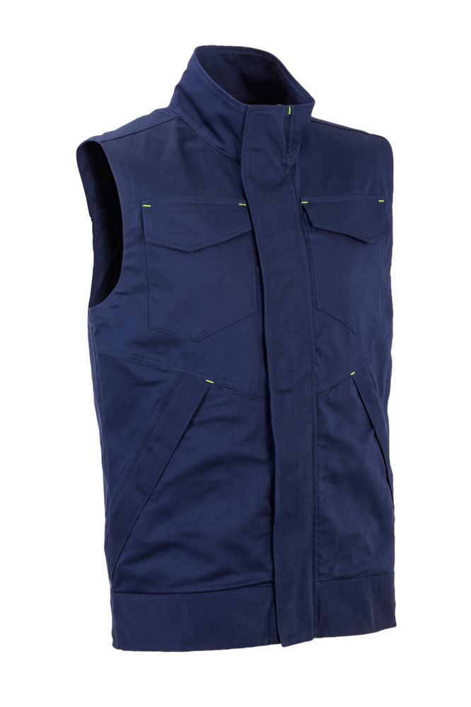 Produktbild Planam Stretchline Weste marine Größe L bild 12