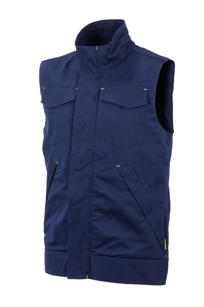 Produktbild Planam Stretchline Weste marine Größe XL bild 2