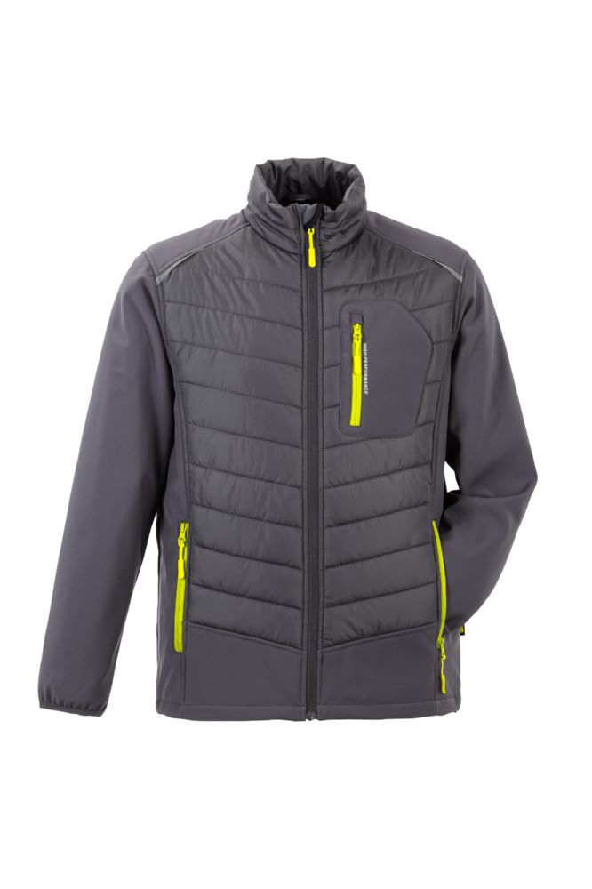 Produktbild Planam Stretchline Arbeitsjacke Winterjacke anthrazit Größe S