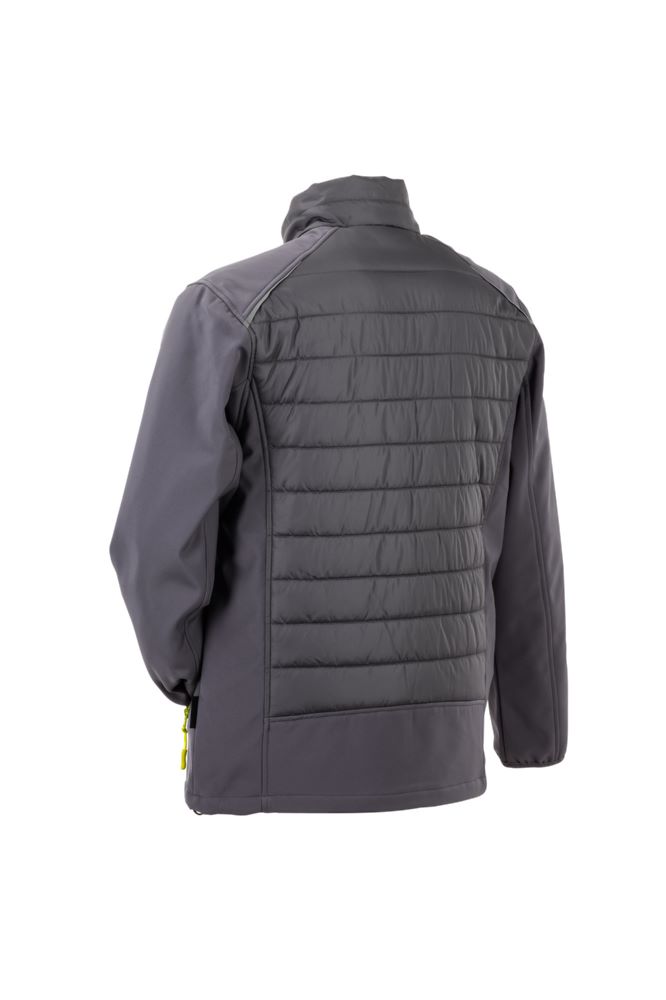 Produktbild Planam Stretchline Arbeitsjacke Winterjacke anthrazit Größe L bild 6