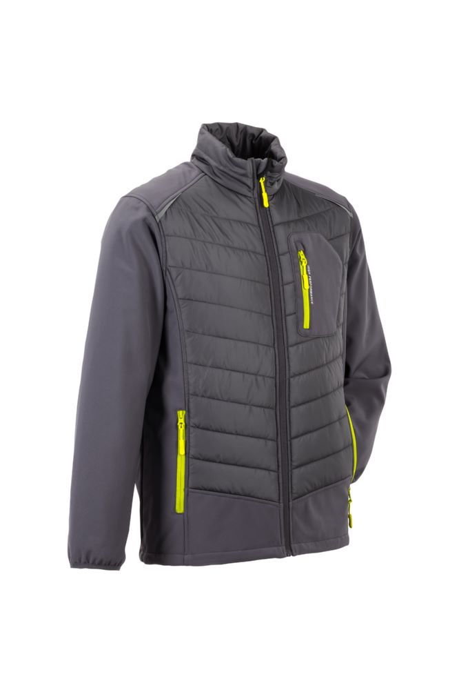 Produktbild Planam Stretchline Arbeitsjacke Winterjacke anthrazit Größe XL bild 12