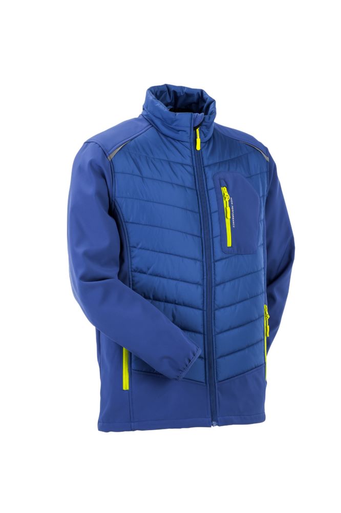 Produktbild Planam Stretchline Arbeitsjacke Winterjacke kornblau Größe S bild 12