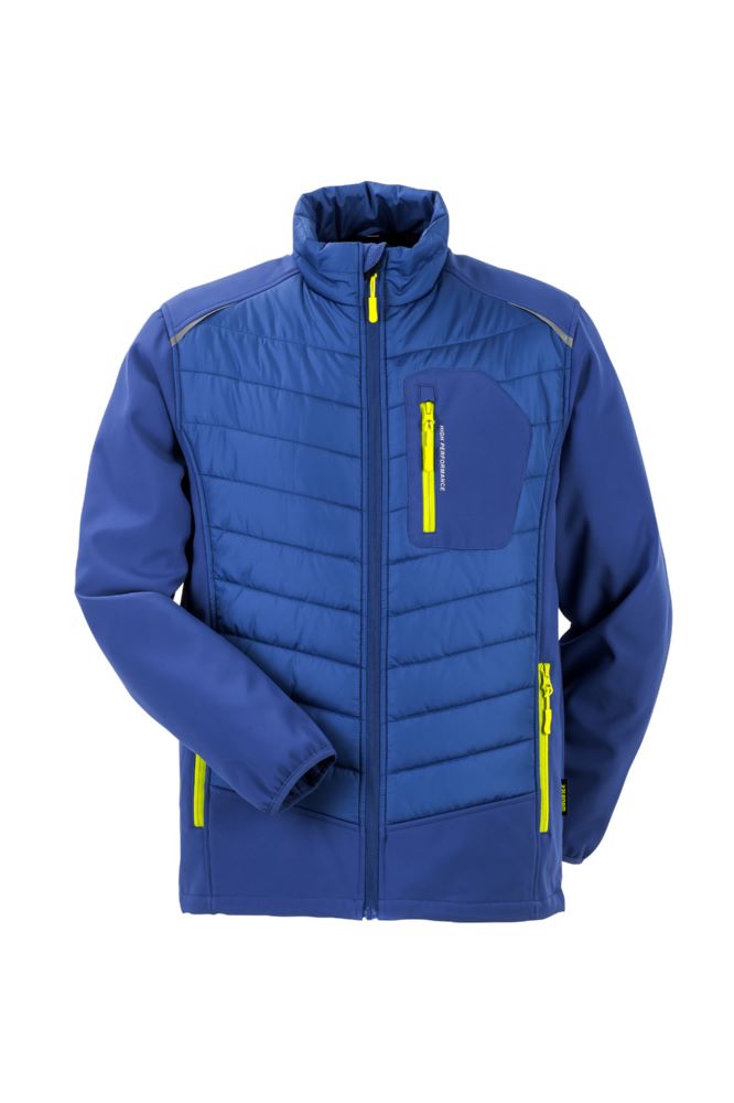 Produktbild Planam Stretchline Arbeitsjacke Winterjacke kornblau Größe XXL