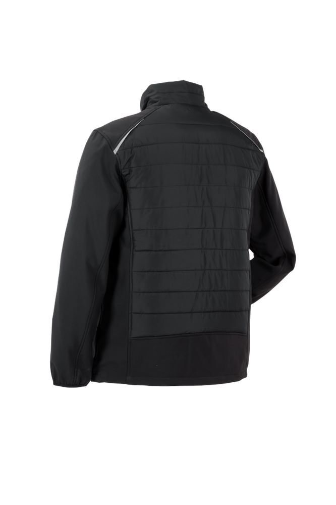 Produktbild Planam Stretchline Arbeitsjacke Winterjacke schwarz Größe M bild 6