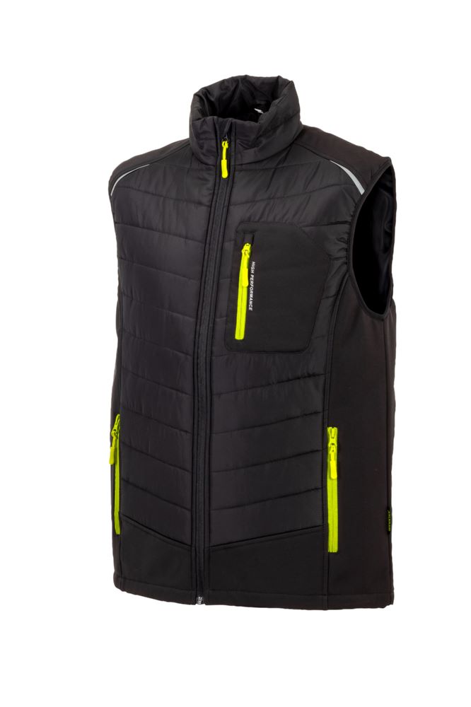 Produktbild Planam Stretchline Winterweste schwarz Größe XXL bild 2