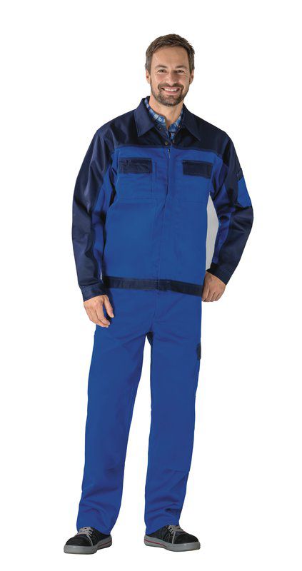Produktbild Planam Tristep Arbeitsjacke Bundjacke kornblau marine Größe 52 bild 2