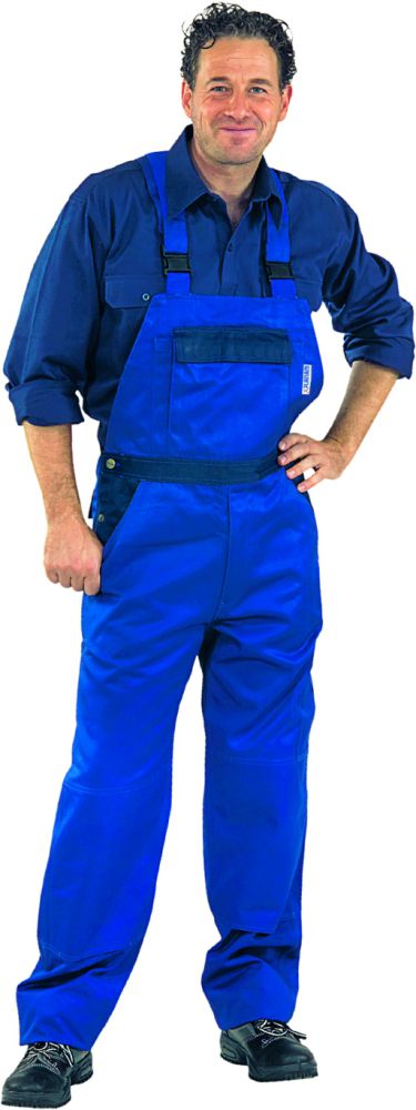 Produktbild Planam Tristep Arbeitslatzhose Latzhose kornblau marine Größe 94 bild 2