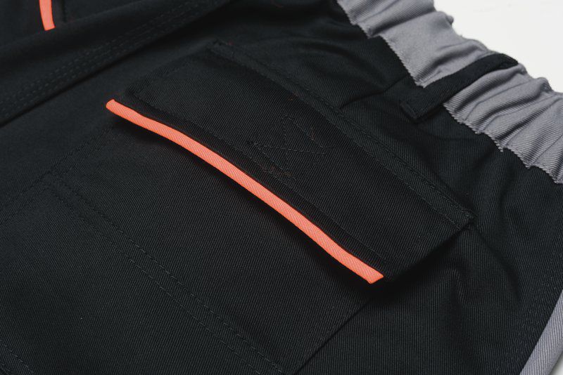 Produktbild Planam Visline Arbeitshose Bundhose schwarz orange zink Größe 94 bild 6