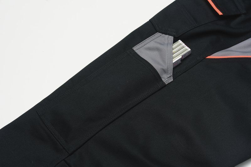 Produktbild Planam Visline Arbeitshose Bundhose marine gelb zink Größe 58 bild 7