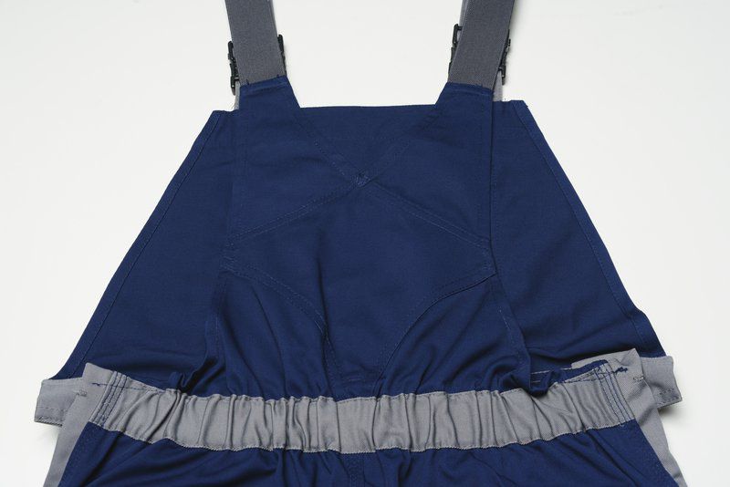 Produktbild Planam Visline Arbeitshose Latzhose schwarz orange zink Größe 68 bild 8