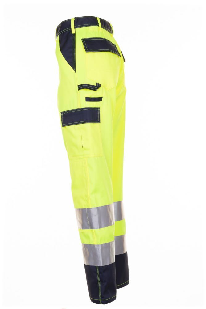 Produktbild Planam Warnschutz Bundhose gelb marine Größe 30 bild 6
