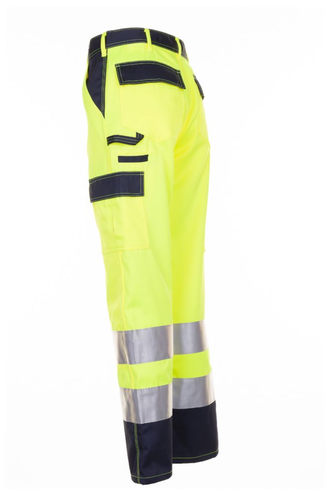Produktbild Planam Warnschutz Bundhose gelb marine Größe 30 bild 7