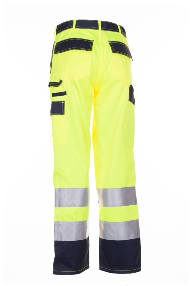 Produktbild Planam Warnschutz Bundhose gelb marine Größe 66 bild 7