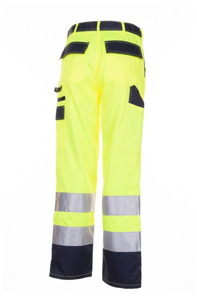 Produktbild Planam Warnschutz Bundhose gelb marine Größe 66 bild 8