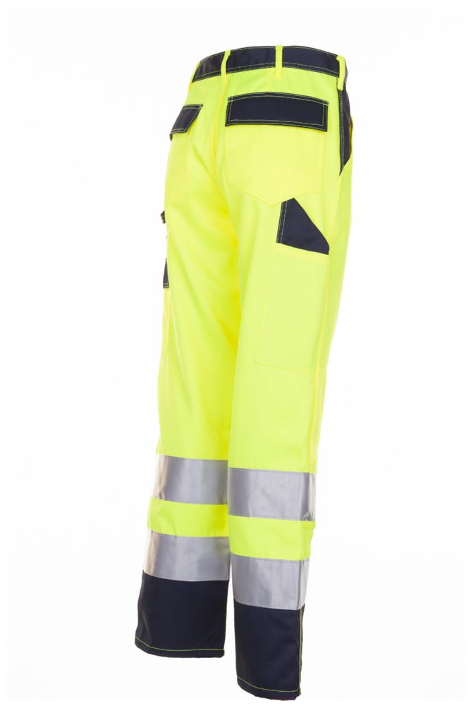 Produktbild Planam Warnschutz Bundhose gelb marine Größe 66 bild 9