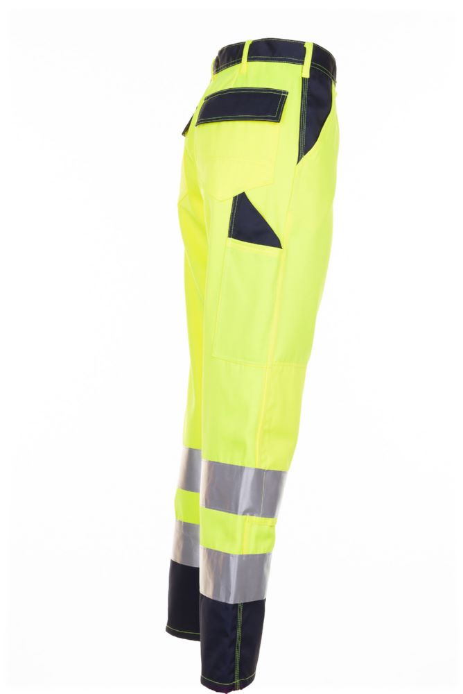 Produktbild Planam Warnschutz Bundhose gelb marine Größe 66 bild 10