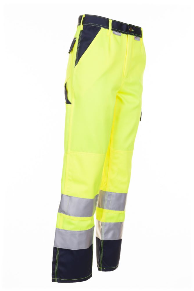 Produktbild Planam Warnschutz Bundhose gelb marine Größe 66 bild 12