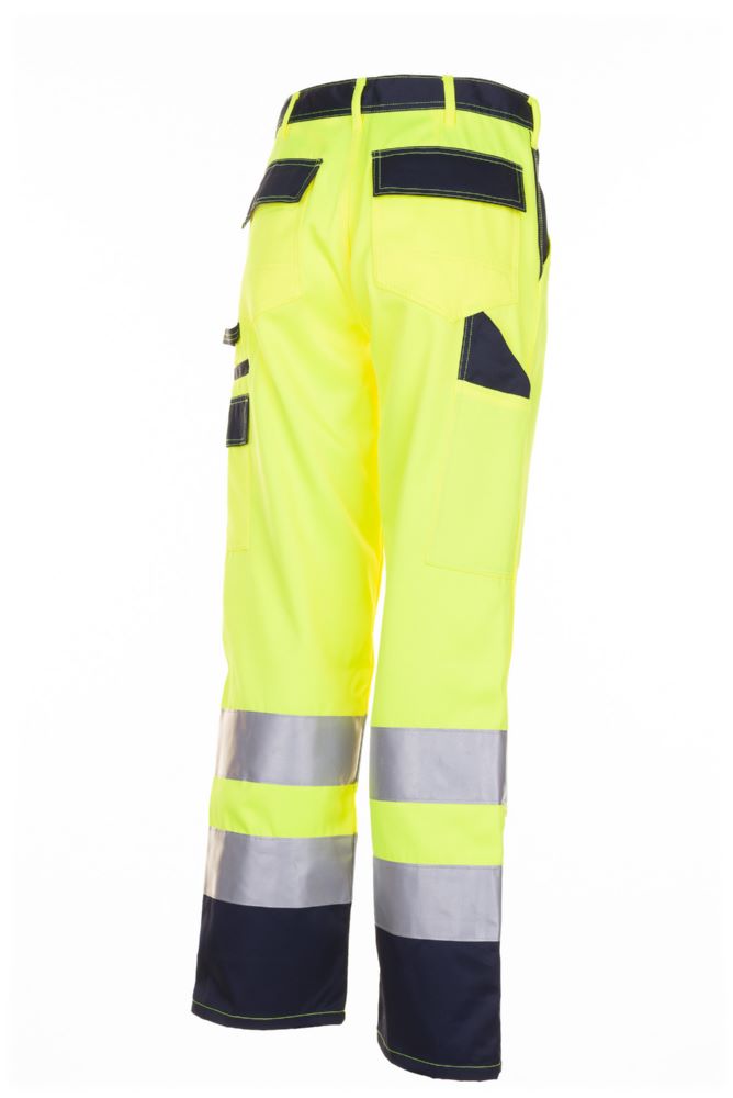Produktbild Planam Warnschutz Bundhose gelb marine Größe 68 bild 8
