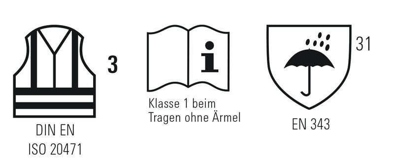 Produktbild Planam Warnschutz Comfortjacke orange grün Größe L bild 18