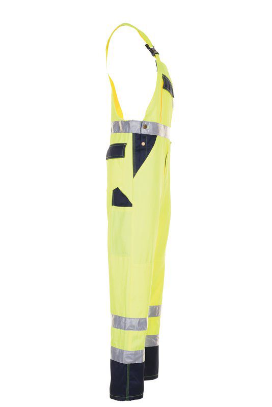 Produktbild Planam Warnschutz Latzhose gelb marine Größe 50 bild 4