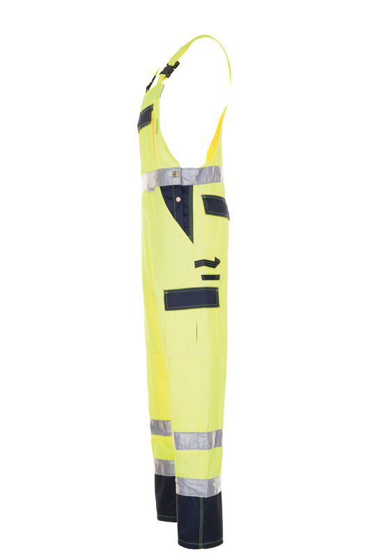 Produktbild Planam Warnschutz Latzhose gelb marine Größe 54 bild 5