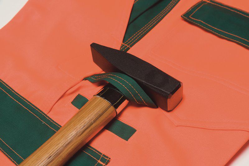 Produktbild Planam Warnschutz Latzhose orange grün Größe 46 bild 6