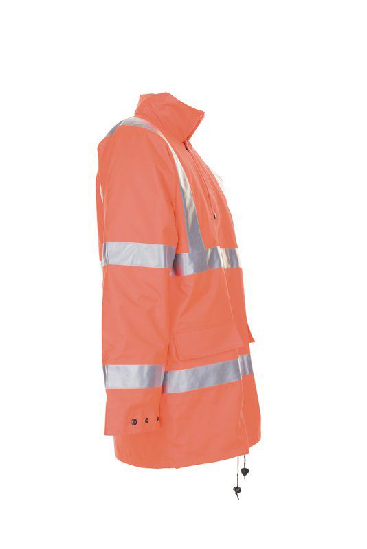 Produktbild Planam Warnschutz Parka Arbeitsjacke uni orange Größe M bild 4