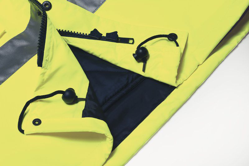 Produktbild Planam Warnschutz Parka Arbeitsjacke uni orange Größe XXL bild 7