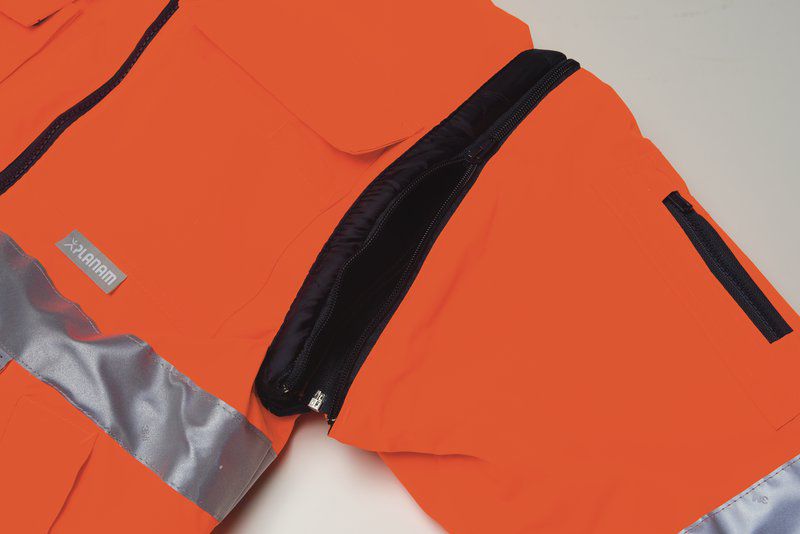 Produktbild Planam Warnschutz Pilotenjacke uni orange Größe M bild 6