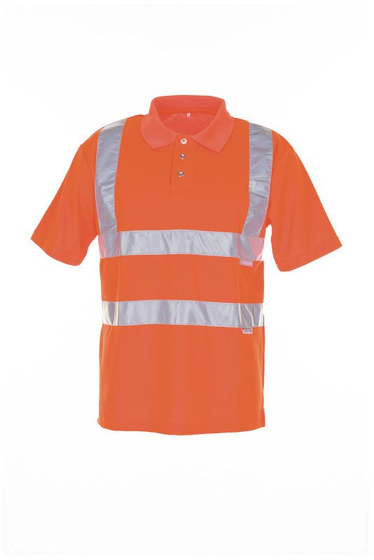 Produktbild Planam Warnschutz Poloshirt uni orange Größe S