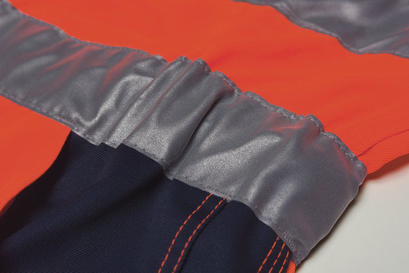 Produktbild Planam Warnschutz Rallyekombi Arbeitsoverall orange marine Größe 25 bild 7