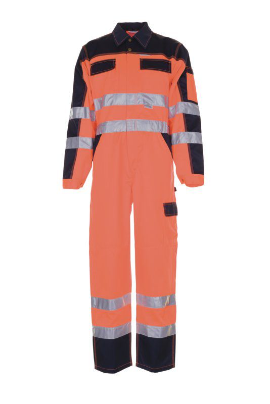 Produktbild Planam Warnschutz Arbeitsoverall Rallyekombi orange marine Größe 26