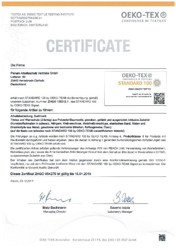 Produktbild Planam Warnschutz Arbeitsoverall Rallyekombi orange marine Größe 27 bild 18