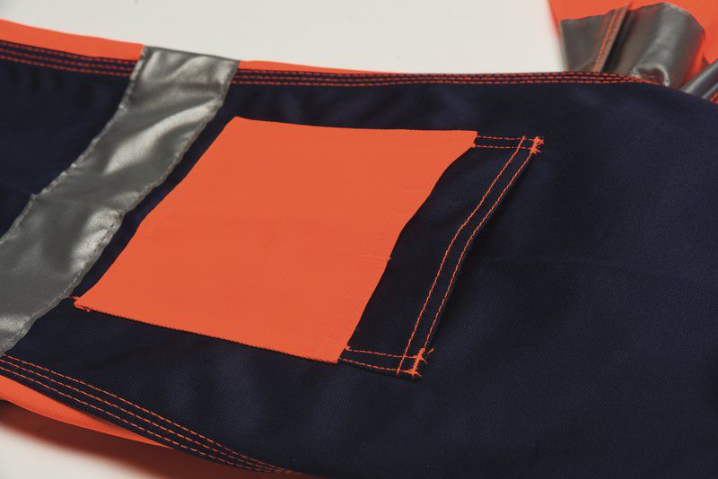 Produktbild Planam Warnschutz Rallyekombi Arbeitsoverall orange marine Größe 64 bild 6